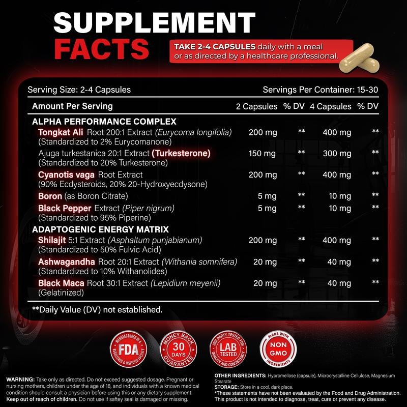 Alpha Complex | Men`s Shilajit