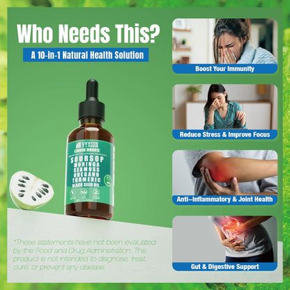 VYXION Pure Soursop 10 in 1 Liquid Drops