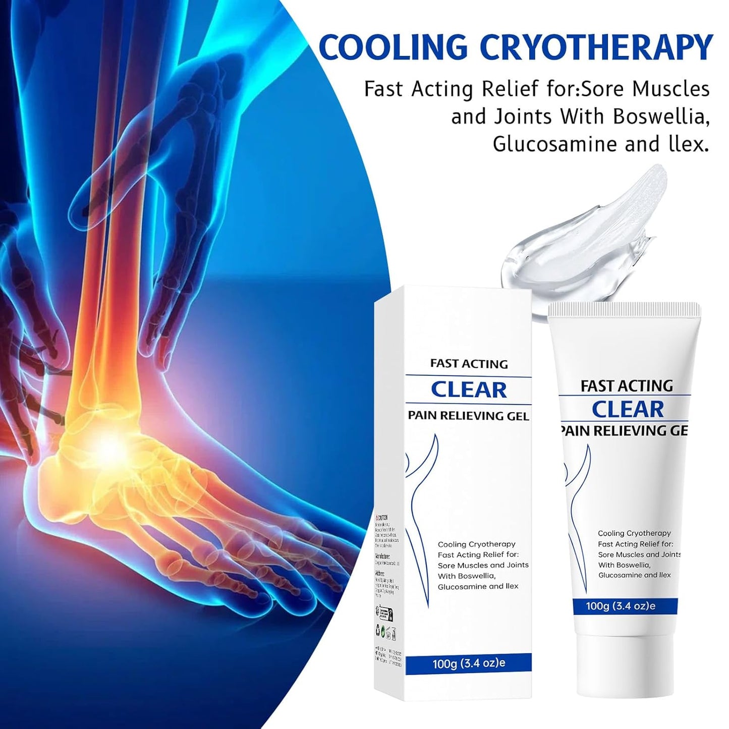 Soothing Cooling Gel for Faster Recovery