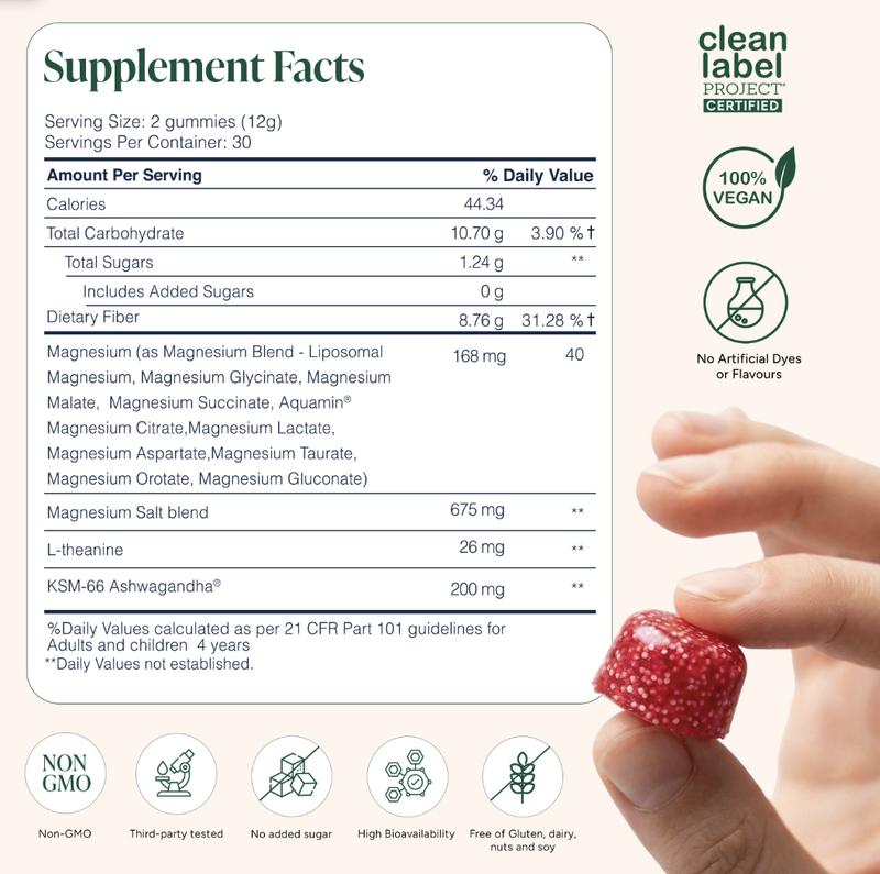Root Labs |  Liposomal Magnesium + Ashwagandha Gummies