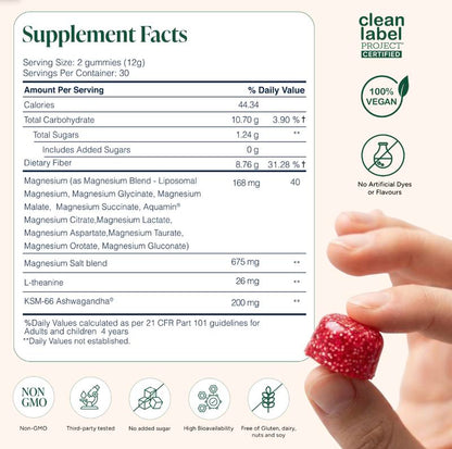Root Labs |  Liposomal Magnesium + Ashwagandha Gummies