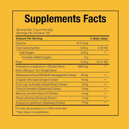 Body Wise | Pure Shilajit Gummies