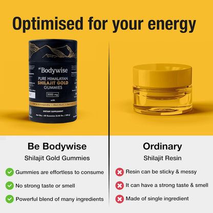 Body Wise | Pure Shilajit Gummies
