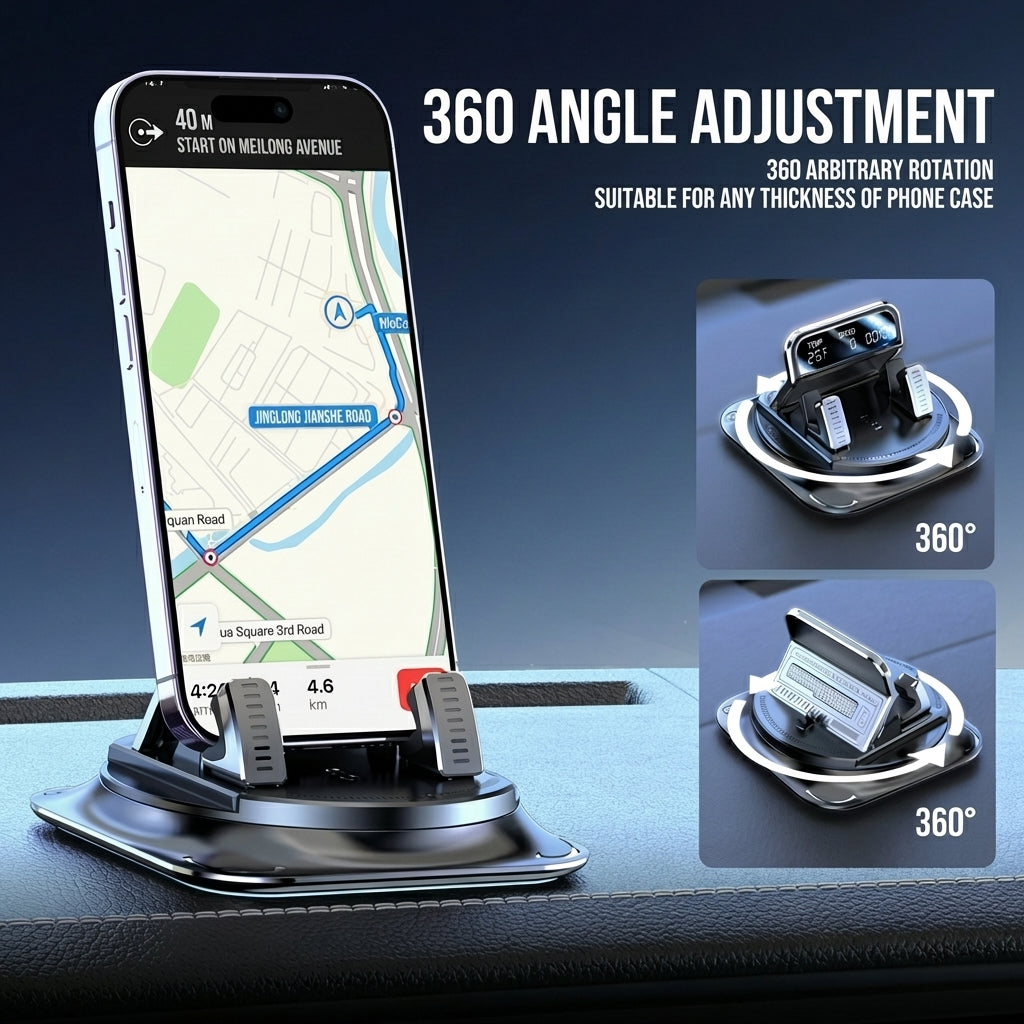 SnapLock 360 Degree Car Phone Holder